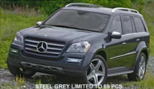 1/18 Ivy Mercedes-Benz GL-Class GL550 (Steel Grey) Car Model