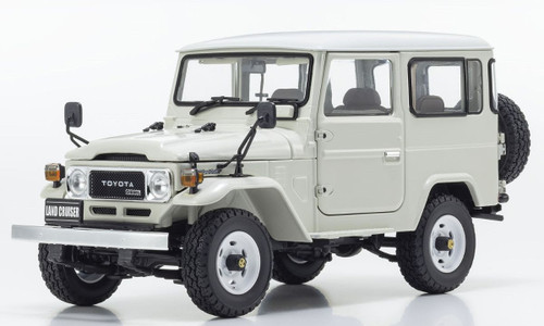 1/18 Kyosho Toyota Land Cruiser 40 Van (White) Car Model