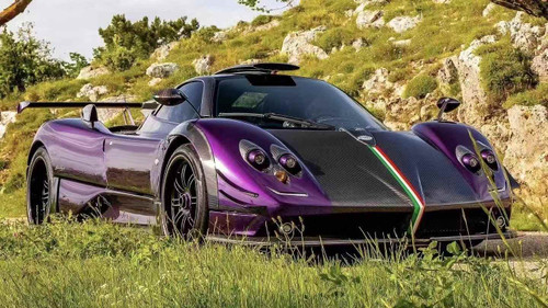 1/18 HH Model Pagani Zonda Coupe Specials (Zonda Viola) Car Model