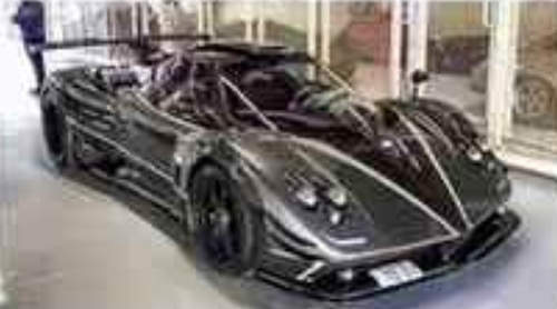 1/18 HH Model Pagani Zonda Coupe Specials Zonda 764 Passione (Grey