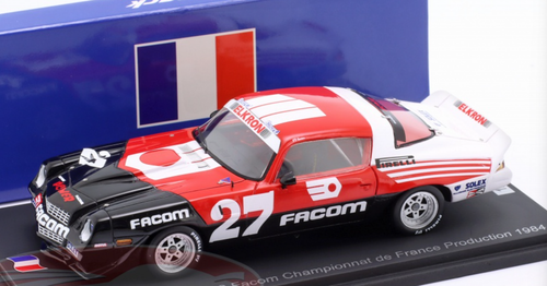 1/43 Spark Chevrolet Camaro Z28 No.27 Championnat de France