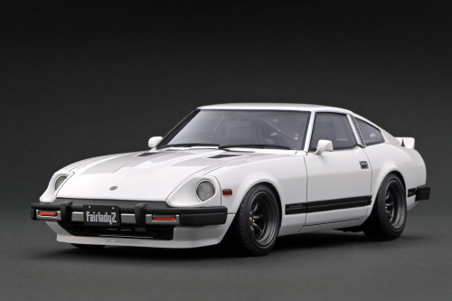 1/18 Ignition Model Nissan Fairlady Z (S130) White Car Model