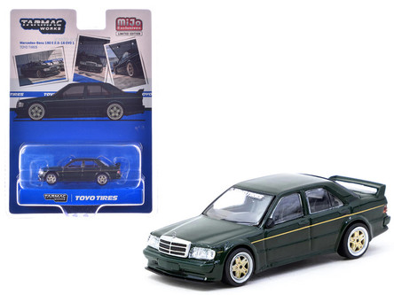 ミニカー Mercedes-Benz 190 E 2.5-16 Evolution TARMAC WORKS MERCEDES BENZ 190 E 2.5 16 EVO 1 1/64 DIECAST