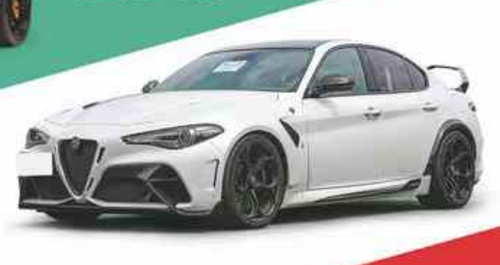 1/18 Motorhelix Alfa Romeo Giulia GTAm (Bianco Trofed White