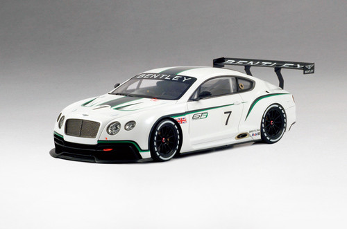 1/18 TSM Bentley Continental GT3 Mondial de l'Automobile 2012