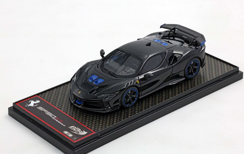 B.B.R Ferrari SF90 ストラダーレ 1/43 1/43 BBR Ferrari SF90 XX Stradale (Black) Car Model - LIVECARMODEL.com
