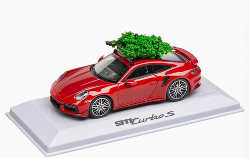 1/43 Dealer Edition Porsche 911 (992) Turbo S (Carmine Red