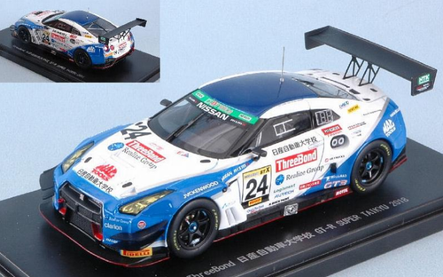 1/43 Ebbro 2018 Nissan GT-R Nismo GT3 #24 Super Taikyu