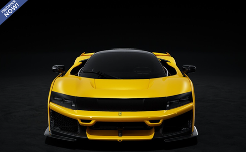 BBR 1/43 フェラーリ 599 GTO マットブラック/Yellow Stripe