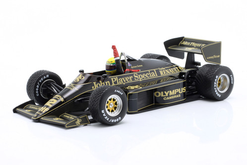 1/18 Minichamps 1986 Formula 1 Ayrton Senna Lotus 98T Dirty