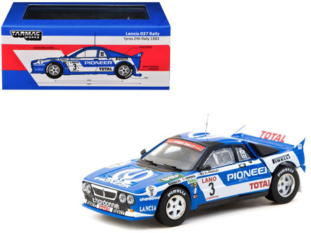 1/64 Tarmac Works 1993 Lancia 037 Rally Ypres 24 Hours Rally J.C.