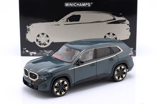 BMW XM G09 ミニカー Minichamps ミニチャンプス 1/18 1/18 Minichamps 2023 BMW XM (Green Metallic) Diecast Car