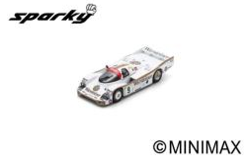 Spark 1:43 Porsche 956 Keke Rosberg 6th Norisring 1984