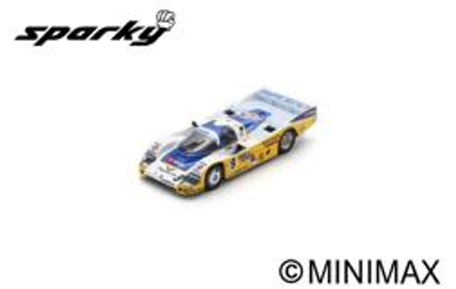 1/64 Spark Porsche 956 No.9 5th Le Mans 1986 J. Laessig – F. Maria
