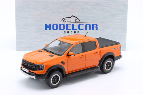 1/18 ModelCarGroup 2022 Ford Ranger Raptor Pick-Up (Orange) Diecast Car ...