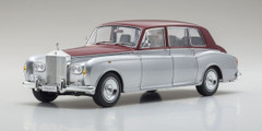 1/18 Kyosho Rolls Royce Phantom VI (Silver / Red) Diecast Car Model