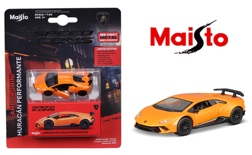 Maisto 1/64 Lamborghini Miura 1966 Jaune - Miniature Occasion, Voiture De Sport