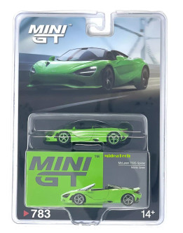 CHASE CAR 1/64 Mini GT McLaren 750S Spider (Mantis Green with