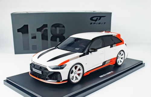 1/18 GT Spirit 2024 Audi RS6 GT Arkona (White) Car Model