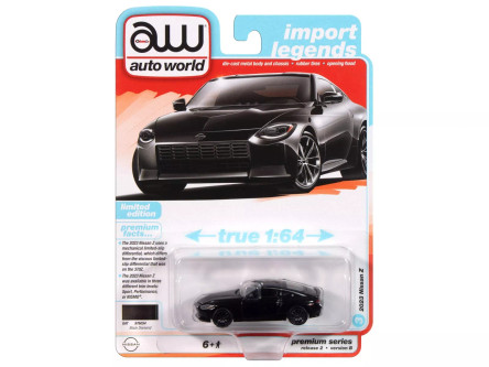 1/64 Auto World 2023 Nissan Z (Black) Diecast Car Model