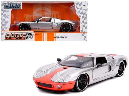 自動車 JadaToys 2005 FORD GT BIGTIME KUSTOMS Amazon.com: Jada Toys Bigtime Muscle 1:24 2005 Ford GT Die