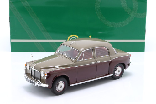 Maroon Rover 1/18 Cult Scale Models 1962 Rover 110 P4 (Grey & Maroon) Car Model ...