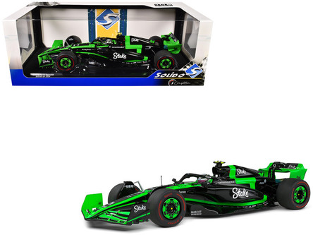 1/18 Solido 2024 Formula 1 Kick Sauber F1 Team C44 #24 Guanyu Zhou