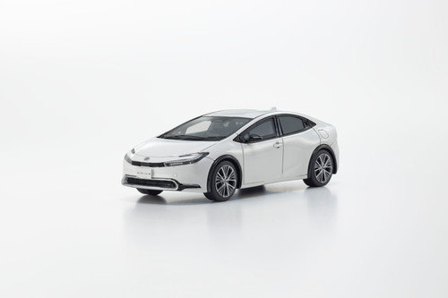 1/43 Kyosho Toyota Prius Z Hybrid (White) Car Model - LIVECARMODEL.com