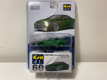 CHASE CAR 1/64 Era Car Lexus LC500 (Nori Green Metallic with Black