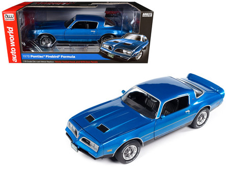 オートワールド1978 ポンティアック・ファイアバード・フォーミュラ American Muscle 1978 Pontiac Firebird Formula 1:18 Scale