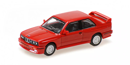 1/87 Minichamps 1986 BMW M3 (E30) (Red) Car Model - LIVECARMODEL.com