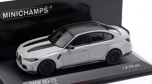 1/43 Minichamps 2023 BMW M3 CS G80 (Brooklyn Grey Metallic) Car