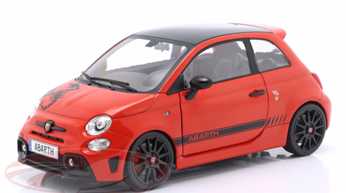 Amazon.com: SOLIDO 1:18 Fiat F595 Abarth White 2022 : Arts