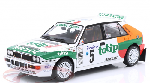 1/18 Solido 1993 Lancia Delta HF Integrale (White) #5 A.Aghini, S