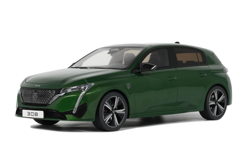 Peugeot 308 RC Artense Grey Otto 1/18