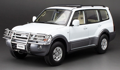 MITSUBISHI PAJERO AUTOart 1/43 ホワイト detail_SS-5833_1__30210.