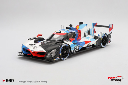 1/18 Top Speed BMW M Hybrid V8 GTP #25 BMW M Team RLL 2024 IMSA