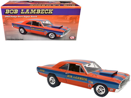 1/18 ACME 1968 Dodge Dart Super Stock Bob Lambeck Diecast Car