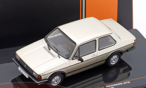 1/43 Ixo 1979 Volkswagen VW Jetta MK1 (Silver) Diecast Car Model
