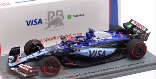 Spark 1/43 RB20 VCARB 2台セット 1/43 Spark 2024 Formula 1 Visa Cash App RB Formula One Team VCARB