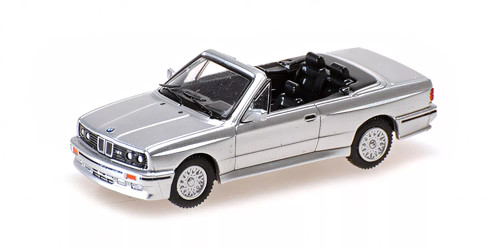 1/87 Minichamps 1988 BMW M3 (E30) Cabriolet (Silver) Diecast Car