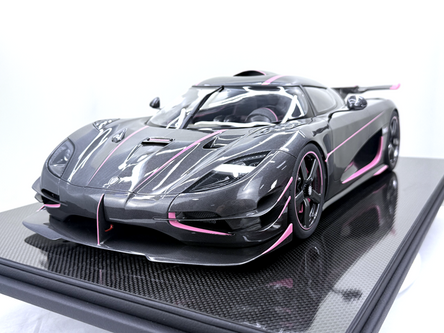 1/8 Frontiart Koenigsegg One:1 (Carbon Pink) Car Model Limited 30