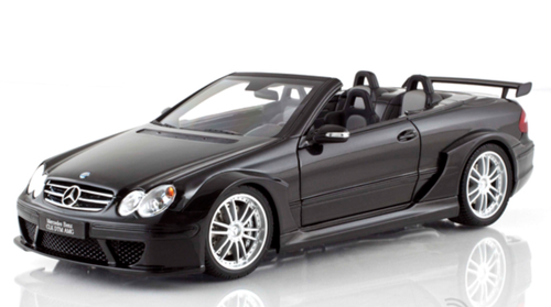 1/18 Kyosho Mercedes-Benz CLK DTM AMG Cabriolet (Black) Diecast