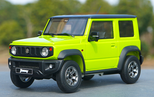 1/18 LCD Suzuki Jimny (Yellow) Diecast Car Model - LIVECARMODEL.com