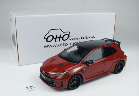 1/18 OTTO 2022 Toyota Corolla GR Circuit Edition (Supersonic Red