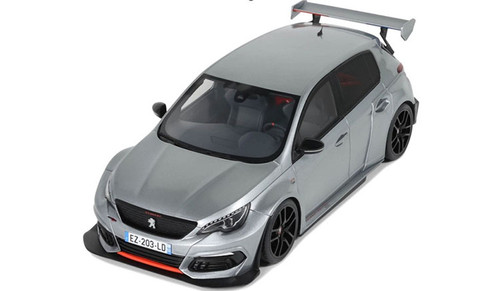 OTTO 1/18 プジョー 308 RC 2020 (アルテンスグレー) 1/18 OTTO 2020 Peugeot 308 RC by Factory Gris Artense (Silver) Car