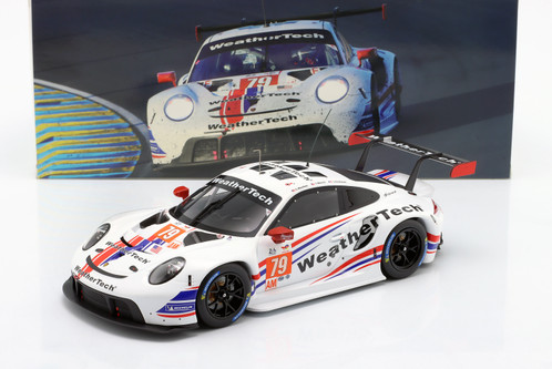 1/18 Ixo 2022 Porsche 911 RSR-19 #79 2nd LMGTE-Am 24h LeMans
