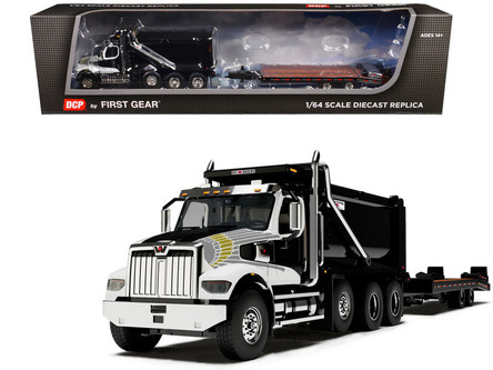 Western Star 49X Truck with Ox Bodies Dump & Beaver Tail Trailer