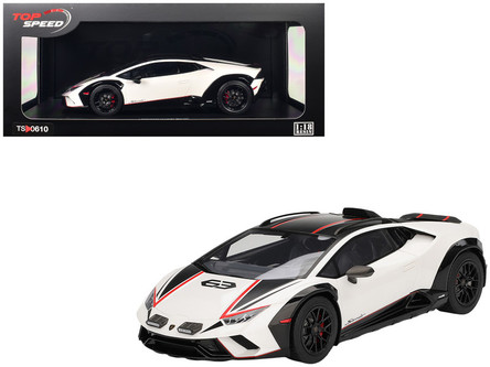 1/18 Top Speed Lamborghini Huracán Sterrato (Bianco Asopo White