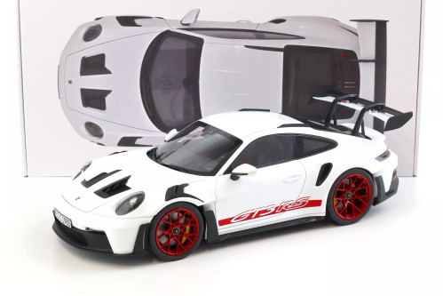 JP様 1/12 Norev 2022 Porsche 911 (992) GT3 RS (White & Pyro Red